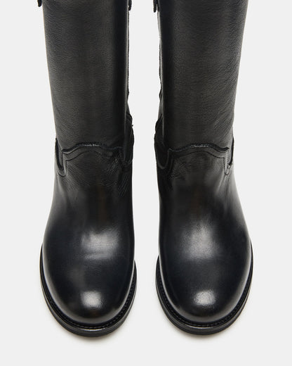 RUBEN BLACK LEATHER