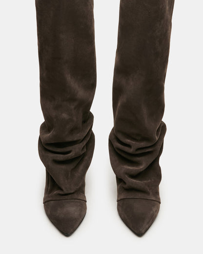 RUE DARK TAUPE SUEDE