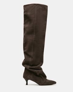DARK TAUPE SUEDE