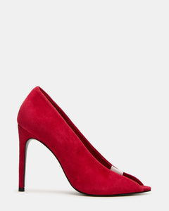 RED SUEDE