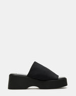 SLINKY30 Black Women's Platform Sandal | Steve Madden