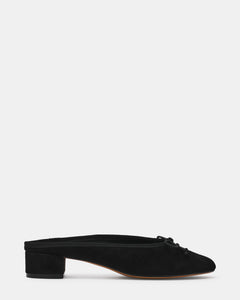 BLACK SUEDE