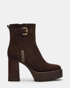 DARK BROWN SUEDE