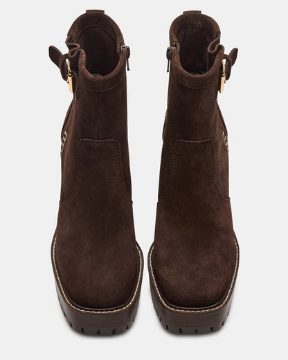 SUMMIT DARK BROWN SUEDE