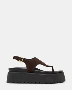 BROWN SUEDE