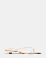 TERRY Bone Snake Thong Women's Kitten Heel | Steve Madden
