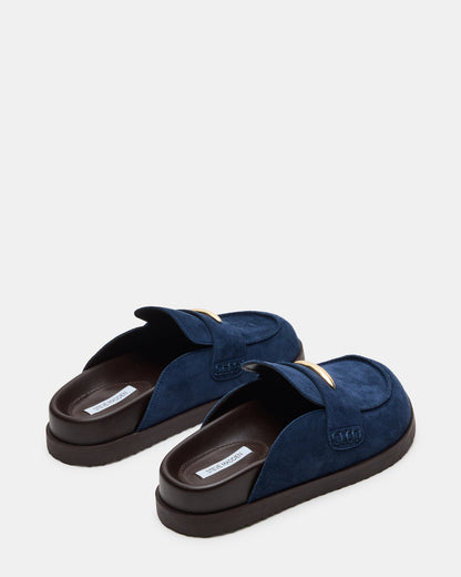TOBIN NAVY SUEDE