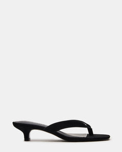 BLACK SUEDE