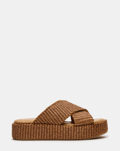 BROWN RAFFIA