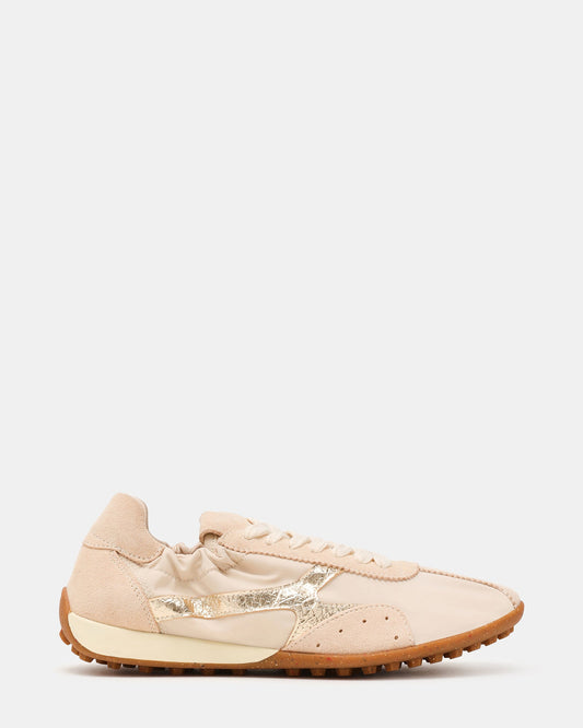 ZION Sand Low-Top Lace-Up Women's Sneaker | Steve Madden