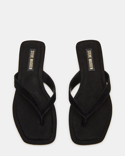 TRELLA BLACK SUEDE