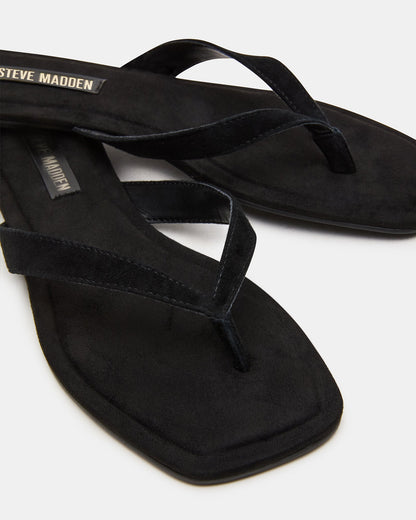 TRELLA BLACK SUEDE