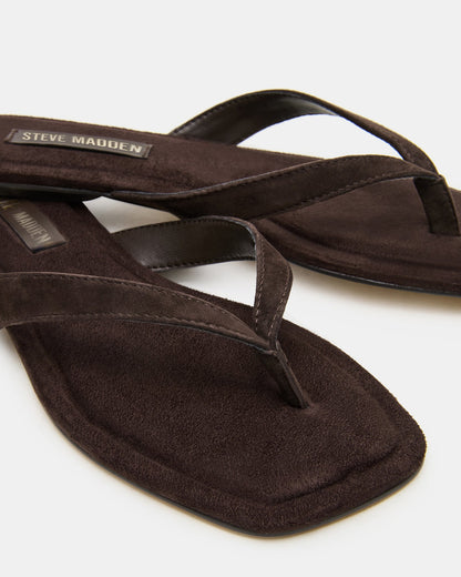 TRELLA BROWN SUEDE