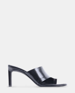 BLACK LEATHER