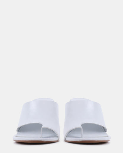 VALENTIN WHITE LEATHER