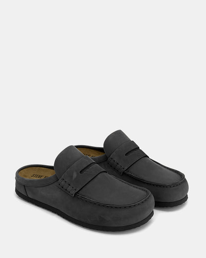 WYATT BLACK LEATHER