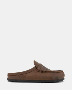 BROWN LEATHER